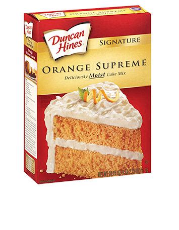 Signature Orange Cake Mix | Duncan Hines®