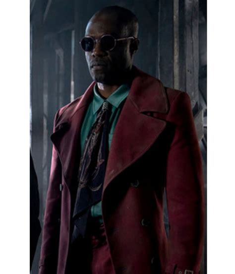 Yahya The Matrix 4 Morpheus Coat - Jackets Masters