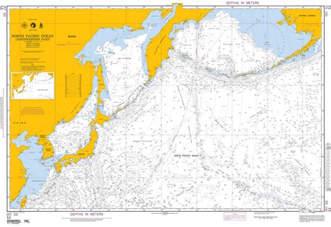 NGA Nautical Chart - 53 Pacific Ocean (Northwestern Part)