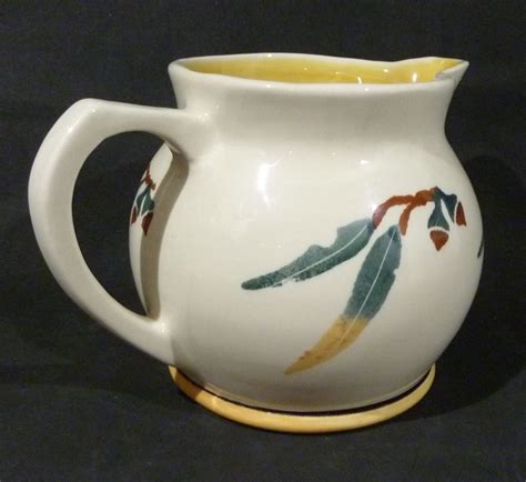 Robert Gordon Milk JUG GUM Leaves Gumnuts Cream Yellow Green | eBay | Pottery shop, Pottery ...