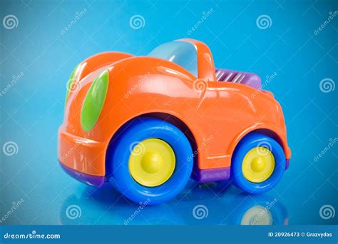 Orange car toy stock image. Image of vivid, speed, wheel - 20926473