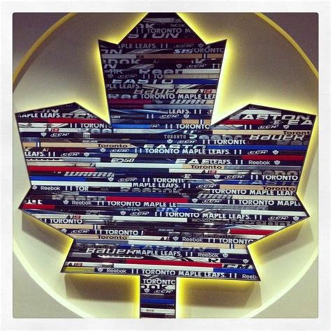 Toronto Maple Leafs Show Off Their Cool Hockey-Sticks-Logo Art | Maple ...