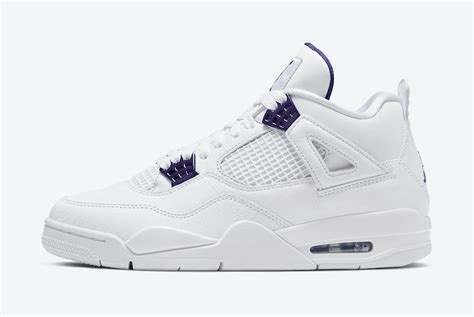 Air Jordan 4 Court Purple Metallic CT8527-115 Release Date - SBD