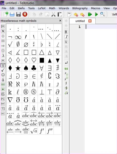 macros - Math Symbols Palette? - TeX - LaTeX Stack Exchange