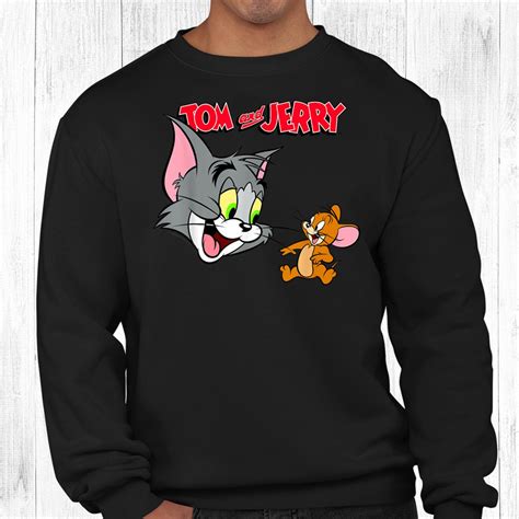 Tom And Jerry Logo Portrait Shirt - TeeUni