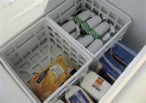 Ideas for Organizing a Chest Freezer- Kitchen Organization