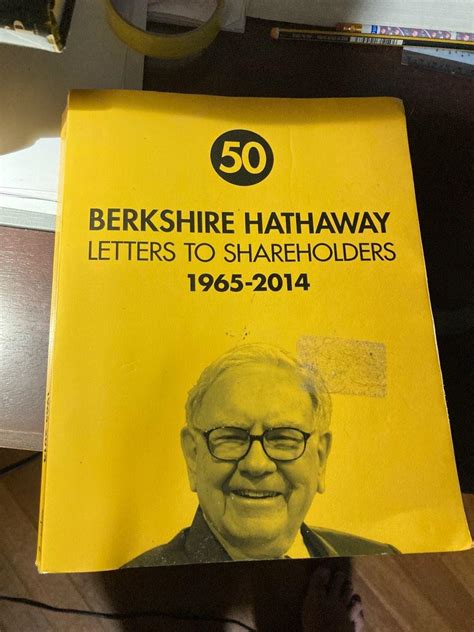 Berkshire Hathaway Letters to Shareholders, Hobbies & Toys, Books ...