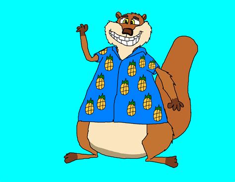 Hawaiian Hammy the Squirrel by KodyBoy555 on DeviantArt