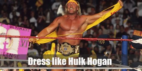 Hulk Hogan (WWE) Costume for Halloween