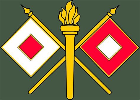 «Signal Corps - Branch Insignia (Ejército de los Estados Unidos)» de wordwidesymbols | Redbubble