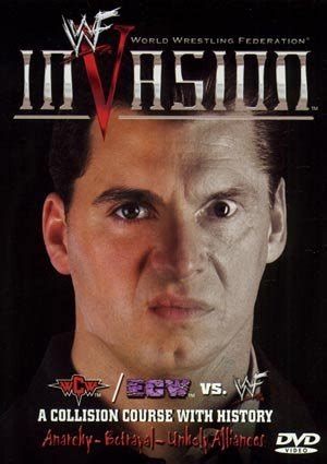 WWF Invasion 2001 DVD WWE vs ECW WCW Alliance SEALED WWF WCW ECW TNA WWE