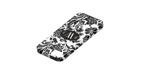 Elegant Monogrammed Damask iPhone5 Case | Zazzle