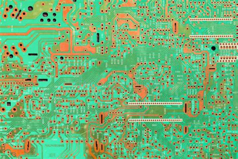 Green Circuit Board stock image. Image of computer, industry - 196127473