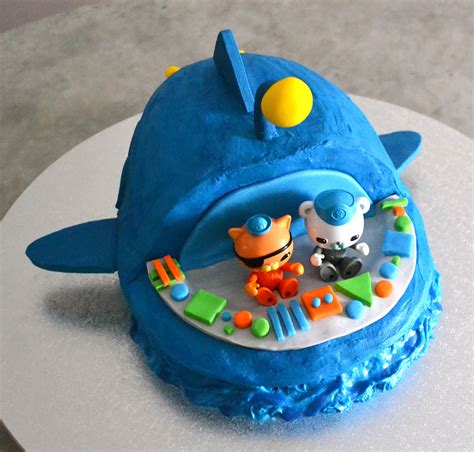 Octonauts Submarine | Cake, Octonauts cake, Swirl cake