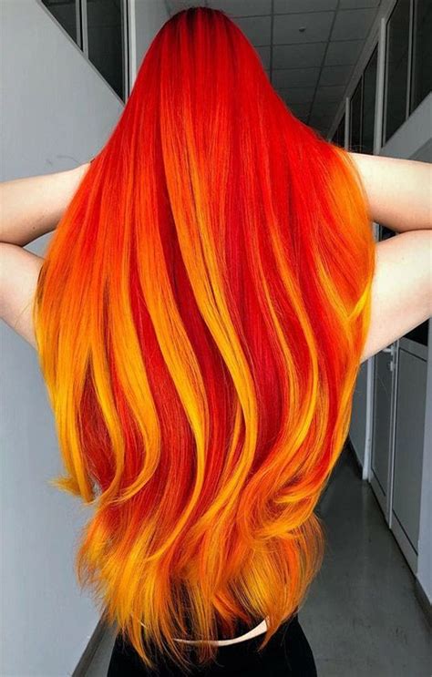 New Phoenix Fire And Lightning Bolt Hair Color Ideas | Bold hair color ...