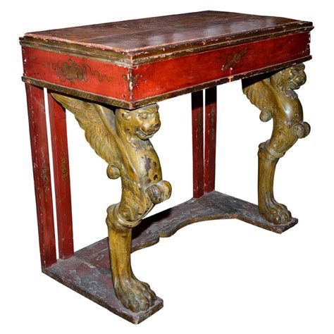 Handsome End of 19th Century Roman Console Table | 1stdibs.com ...