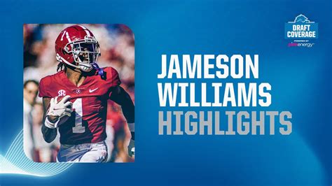 2022 NFL Draft: Jameson Williams highlights