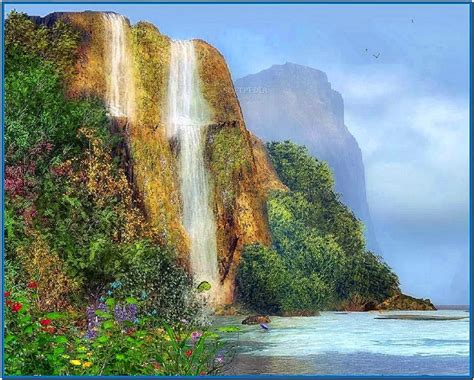 Moving waterfall screensavers mac - Download free