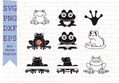 1 Frog Svg Collection Designs & Graphics