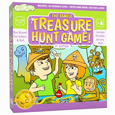 Gotrovo Treasure Hunt Game Fun Scavenger Hunt Board Game for Kids Indoors and Outdoor — Deals ...