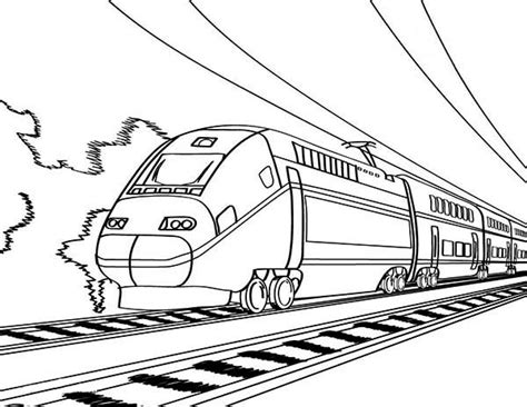 Line Drawing Train at GetDrawings | Free download