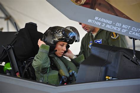 Christine Mau Becomes First U.S. Female Pilot to Fly F-35 Lightning II ...