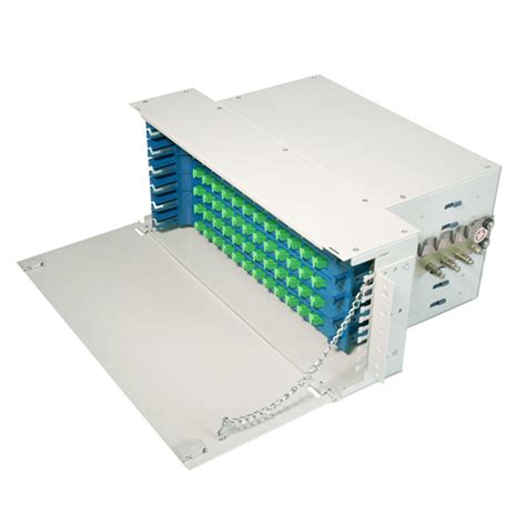 ODF-E-72 4U optical distribution frame 72 Cores -AOA Tech