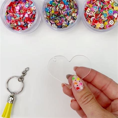 DIY Acrylic Keychains Tutorial