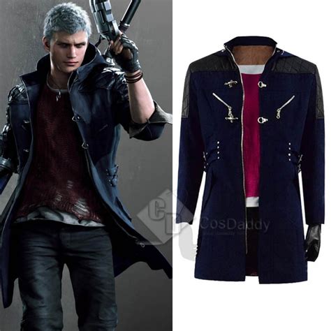 DmC 5 Devil May Cry 5 Nero Coat Cosplay Costume