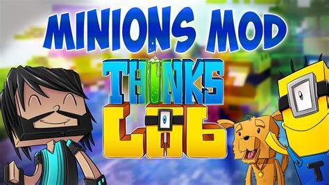 Minecraft : Think's Lab Minions Mod Showcase - YouTube