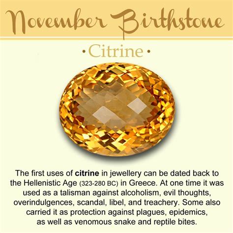 November Birthstone:Meaning,Colors and Jewelries