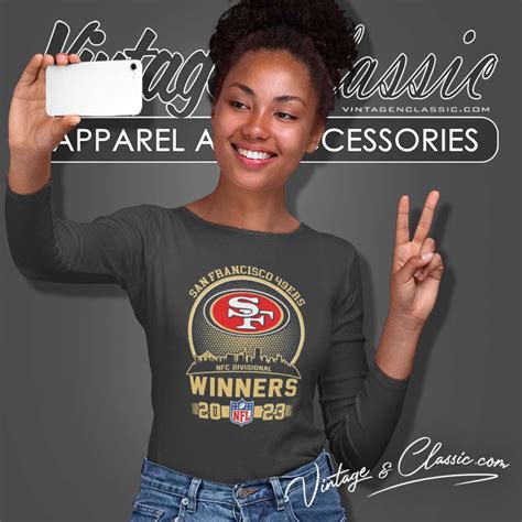 San Francisco 49ers 2023 Nfc Divisional Winners Nfl Shirt ...