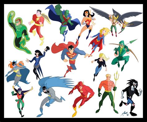 Dc comics characters by Granamir30 on DeviantArt