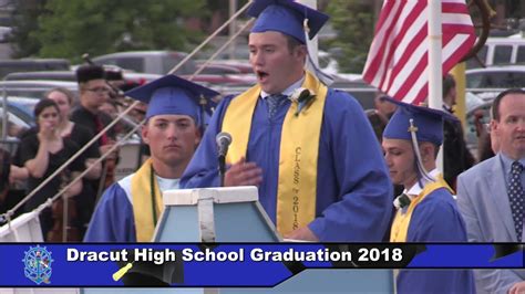 Dracut High School Graduation 2018 - YouTube