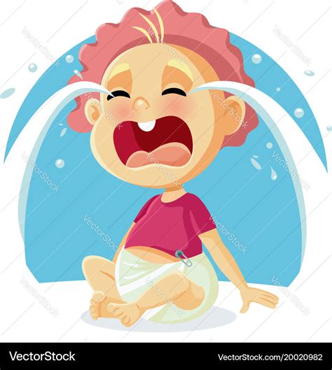 Cartoon Picture Of Baby Crying - Baby Viewer