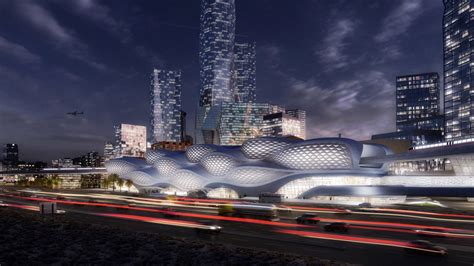 King Abdullah Financial District Metro Station - Architecture - Zaha Hadid Architects | Zaha ...