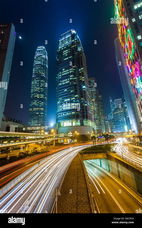 Hong Kong Skyline Stock Photo - Alamy