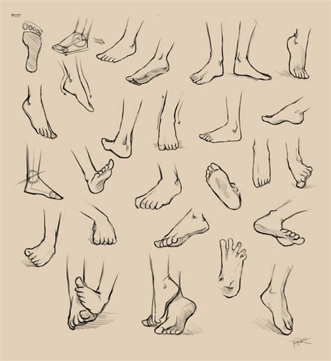 Feet Reference by Ninjatic on DeviantArt