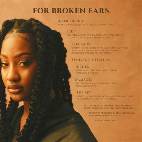 New EP: Tems - For Broken Ears | BellaNaija