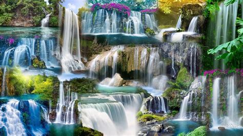 Spring Waterfalls 1920x1080 Wallpapers - Wallpaper Cave