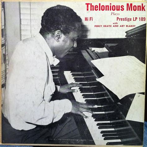 Thelonious Monk – Thelonious Monk Plays | Releases | Discogs