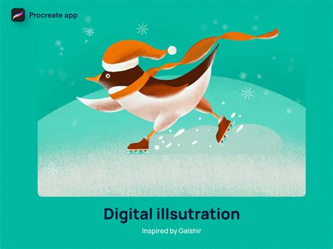 Penguin sliding in the snow by Tirumala Chamalla on Dribbble