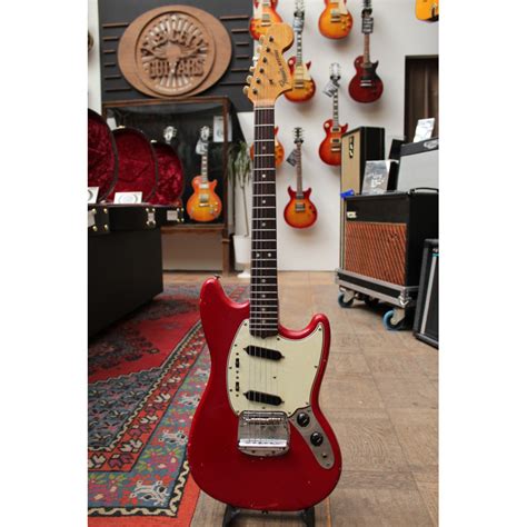 1967 Fender Mustang guitar dakota red