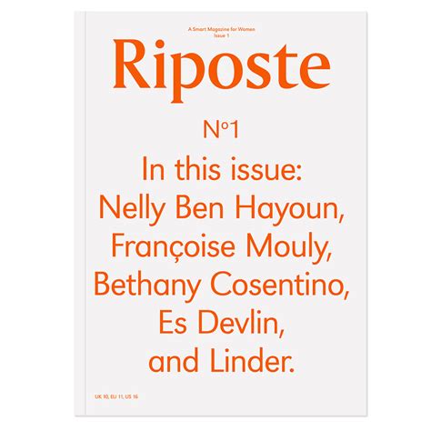 Riposte Magazine - COOL HUNTING