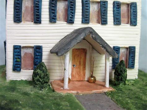 House Clay Sculpture