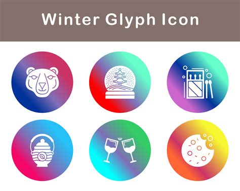 Winter Vector Icon Set 21394381 Vector Art at Vecteezy