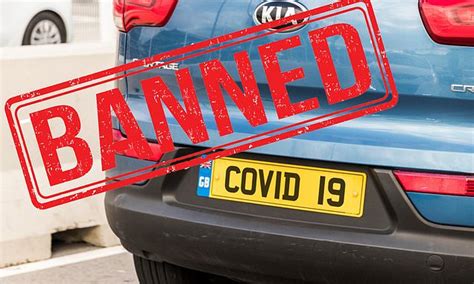 DVLA bans personalised number plates referencing Covid