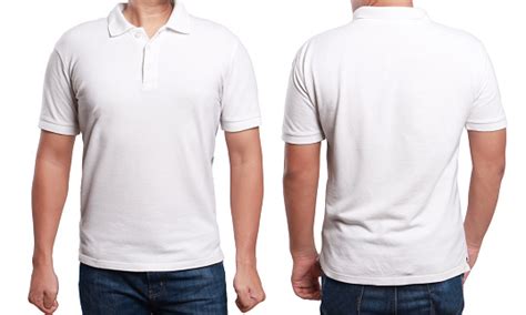 White Polo Shirt Design Template Stock Photo - Download Image Now - iStock