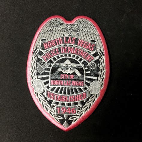 Pink North Las Vegas Police Department Patch – IPOF Store Vegas