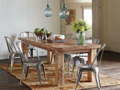 Table salle à manger design rustique en 42 idées originales